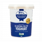 All Natural Organics Yoghurt 500g