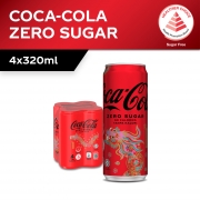 Coca-Cola No Sugar 4s X 320ml