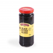 BORGES PITTED BLACK OLIVES 340G