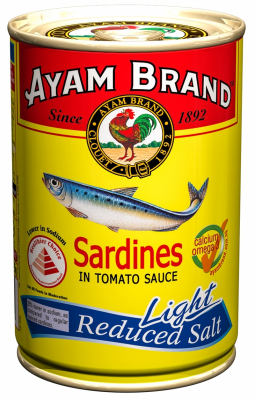 Sardines Light Reduced Salt (Tall) 425g