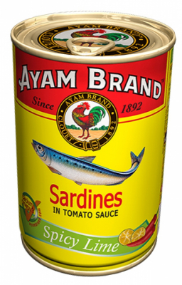 Spicy Lime Sardines In Tomato Sauce 425g